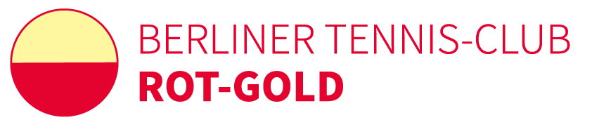 Logo Berliner Tennisclub Rot-Gold